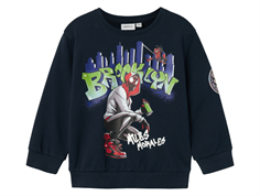 Name It dark sapphire Spiderman sweatshirt